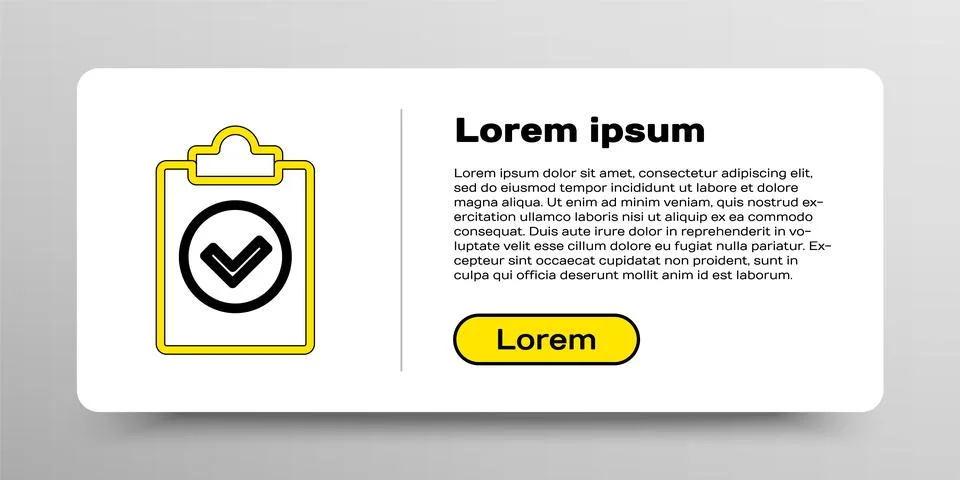 Line Completed task icon isolated on white background. Compliance inspectio.. Stock Illustration