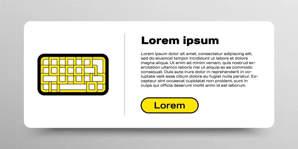 Line Computer keyboard icon isolated on white background. PC component sign Stock-Illustration