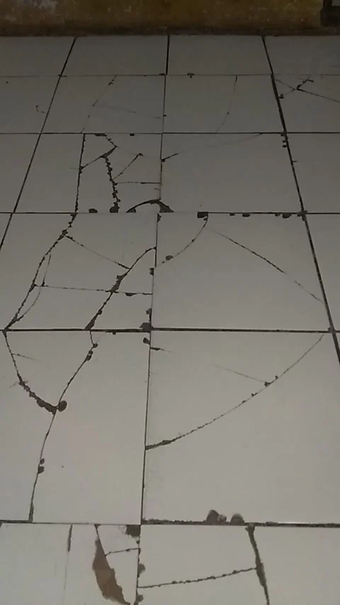 Line cracks in ceramics can occur due to improperly Stock Footage 212068827