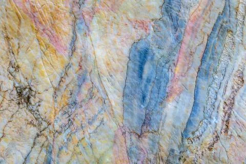 Line curve on Marble stone texture background Stock Photos