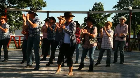 Line Dance Stock Video Footage | Royalty Free Line Dance Videos | Pond5