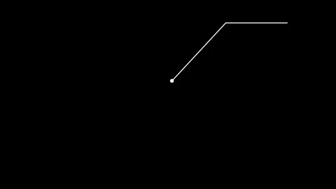 Line on a dark background. HUD elements. Hud callout scoreboard Stock Footage 242309997