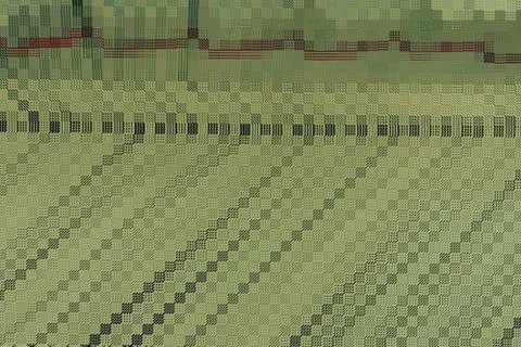 Line up dark green angle in square mosaic block texture Stock Illustration