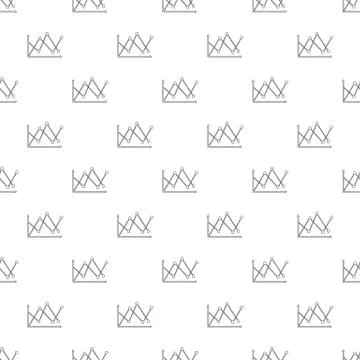 Line diagram pattern vector seamless Stock Illustration