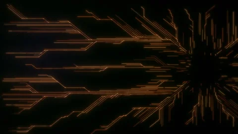 Line Digital AI Spread Stock Footage 244387649