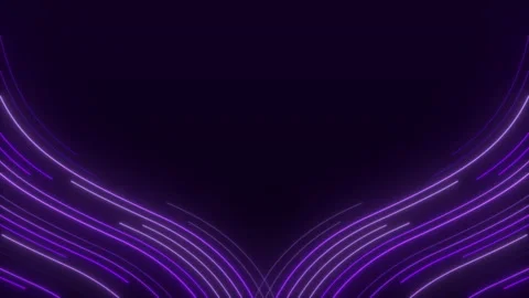 Line digital animation on black background Stock Footage 345118073
