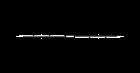 Line digital hitech interface elements HUD border Stock Footage 342096126