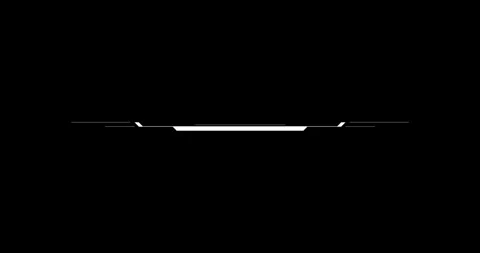 Line digital hitech interface elements HUD border Stock Footage 342096132