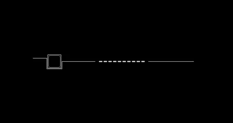 Line digital hitech interface elements HUD border Stock Footage 342096135
