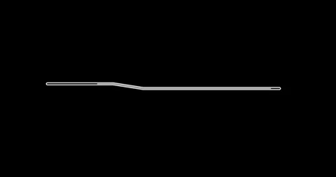 Line digital hitech interface elements HUD border Stock Footage 342096150