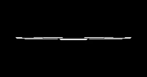 Line digital hitech interface elements HUD border Stock Footage 342096152