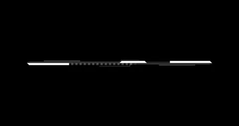 Line digital hitech interface elements HUD border Stock Footage 342096156
