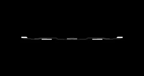 Line digital hitech interface elements HUD border Video stock 342096164