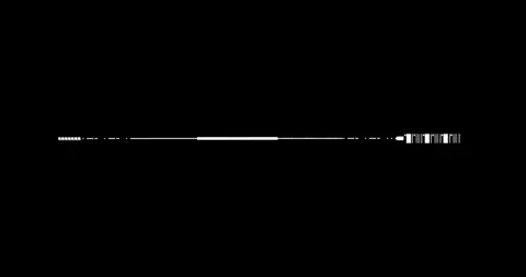 Line digital hitech interface elements HUD border Stock Footage 342096168