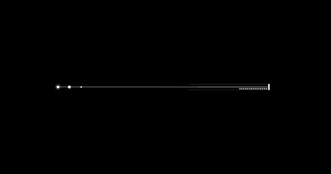 Line digital hitech interface elements HUD border Vídeo Stock 342096184