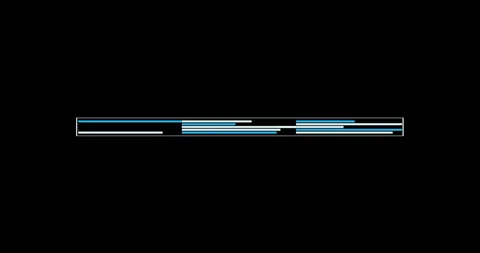 Line digital hitech interface elements HUD border Stock Footage 342096199