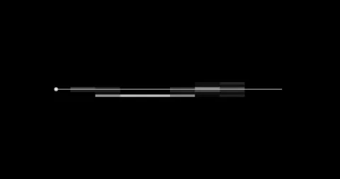 Line digital hitech interface elements HUD border 库存影片 342096216