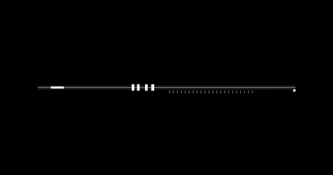 Line digital hitech interface elements HUD border Vidéo 342096226