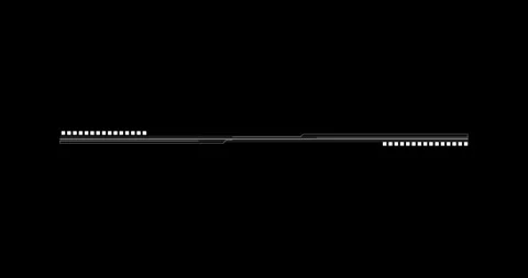 Line digital hitech interface elements HUD border Vidéo 342096227