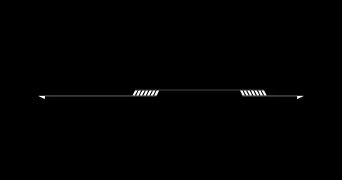Line digital hitech interface elements HUD border Stock Footage 342096232