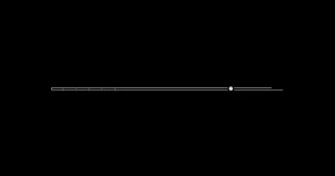 Line digital hitech interface elements HUD border Stock Footage 342096248