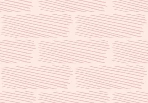 Line Doodle Brick seamless pattern. Vector illustration for cloth, paper Stock Illustration