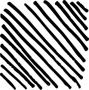 Line Doodle Square Thin Stock Illustration