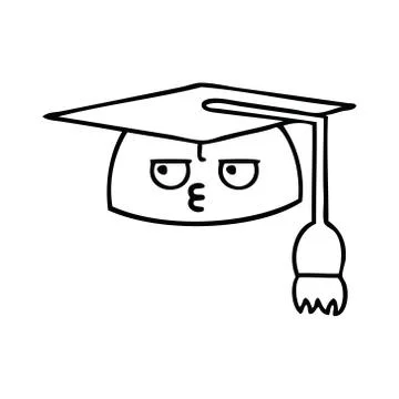cute graduation drawing