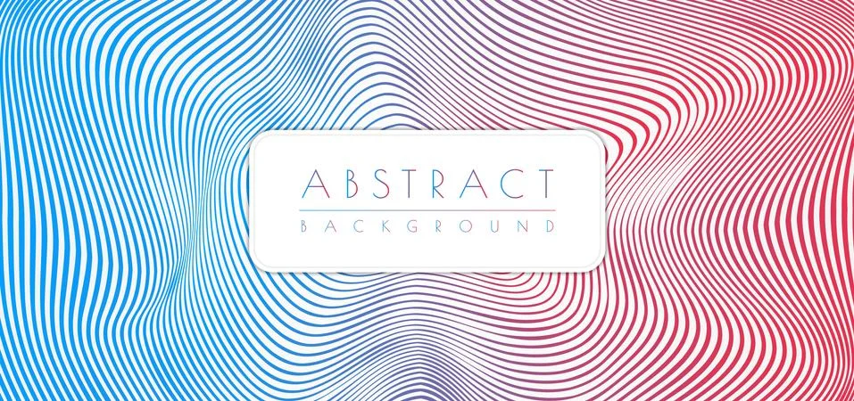 Line dynamic wave pattern colorful design zigzag flow style. Stock Illustration