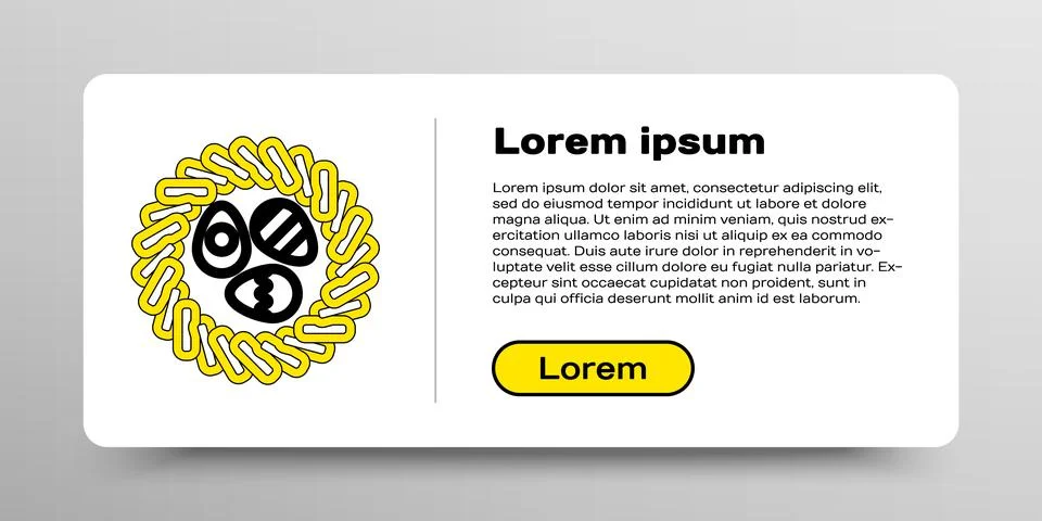 Line Easter egg in a wicker nest icon isolated on white background. Happy Easter 스톡 일러스트