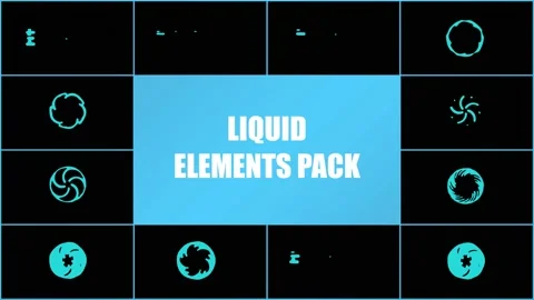 Line elements 3 Stock Footage 219606135