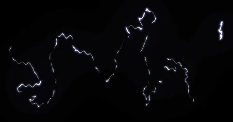 Line elements with glow effect. Stock Footage 271624801