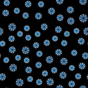 Line Firework icon isolated seamless pattern on black background. Concept of fun Illustrazione stock