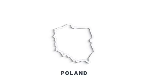 Line Flag of Poland - different types Poland Flag. Stock Footage 151588592