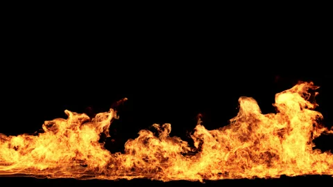 A Line Of Flames Loop 스톡 동영상 237141532