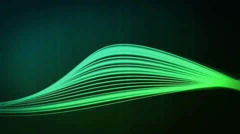 Line Flow Blue Green Stock Footage 25983791