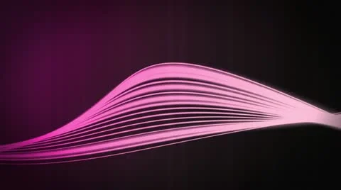 Line Flow Pink Stock Footage 12048622