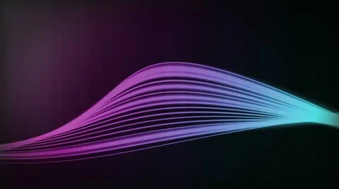 Line Flow Purple Blue Stock Footage 21226021