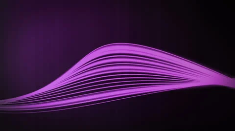 Line Flow Purple Stock Footage 25983658