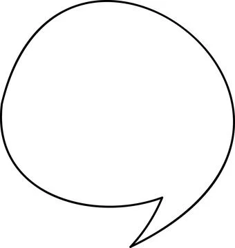 Line frame text speech bubble set. Line balloon design talk speech bubble frame. Stock-Illustration