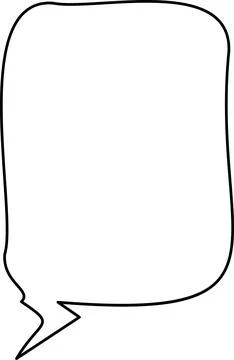 Line frame text speech bubble set. Line balloon design talk speech bubble frame. Illustration