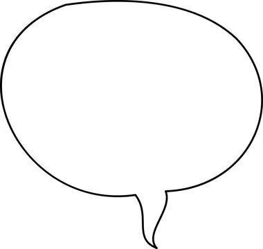 Line frame text speech bubble set. Line balloon design talk speech bubble frame. Illustration