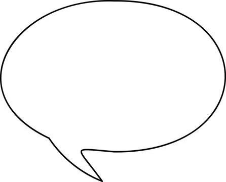 Line frame text speech bubble set. Line balloon design talk speech bubble frame. Stock Illustration