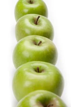 Line of fruit Stock Photos