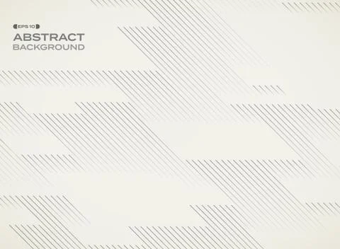 Line geometric pattern repeation background with space. Stock Illustration