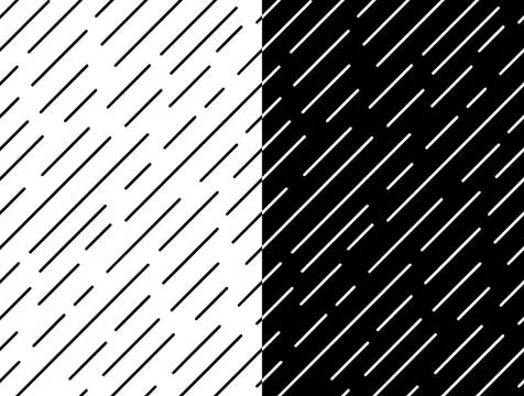 Line geometry seamless pattern. Diagonal abstract simple vector illustration Stock Illustration