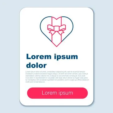 Line Gift box icon isolated on grey background. Merry Christmas and Happy New 스톡 일러스트