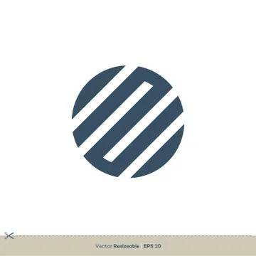 Line of Globe vector Logo Template Illustration Design. Vector EPS 10. Stock Illustration