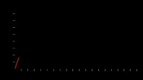 Line graph - against alpha 4K 스톡 동영상 111716510
