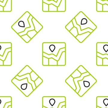 Line Graph, chart, diagram, infographic icon isolated seamless pattern on w.. Stock Illustration